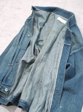 画像10:  YOKO SAKAMOTO  / PLEATS JACKET / RAW DENIM (10)