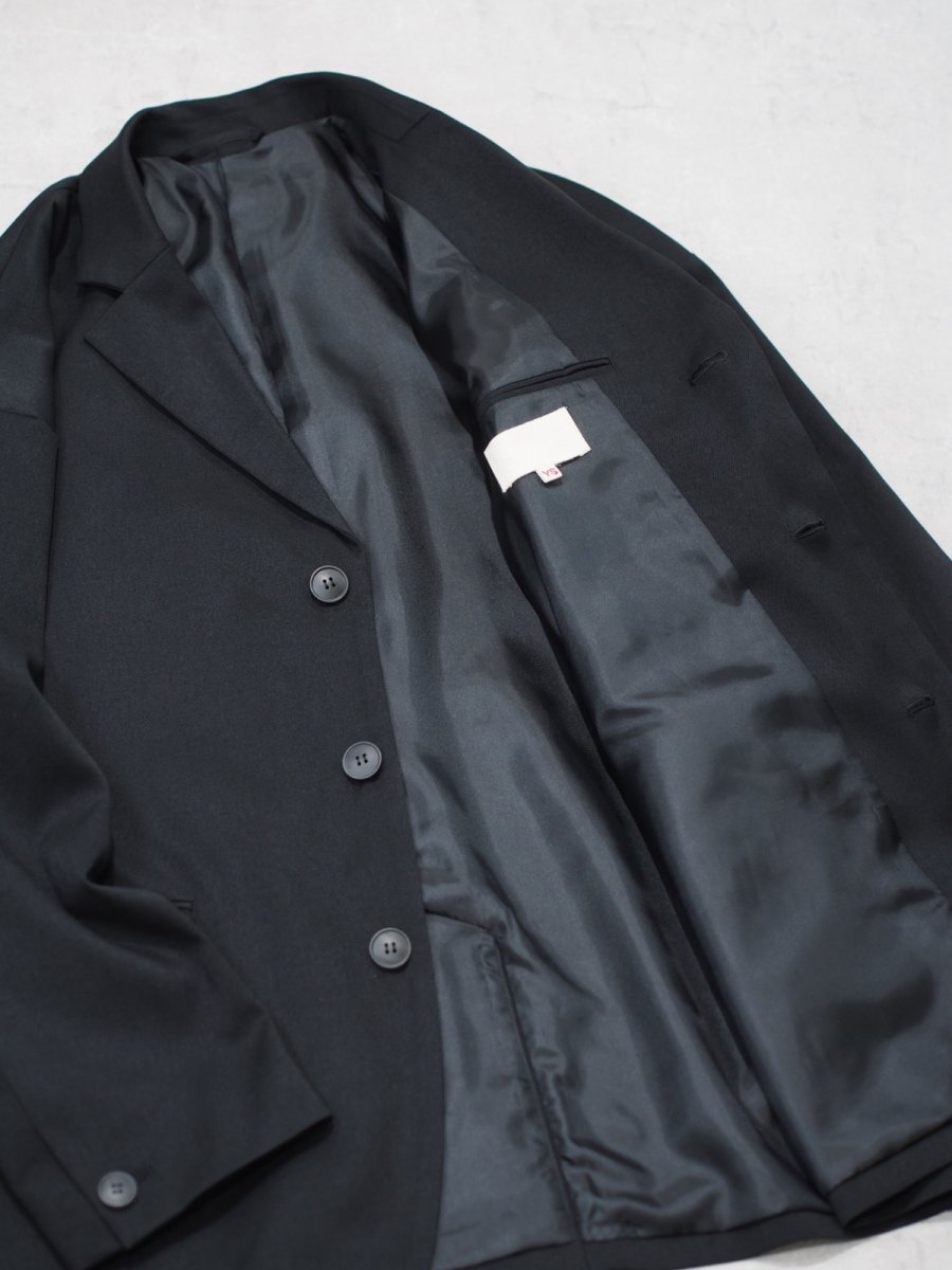 画像8: YOKO SAKAMOTO  / DROPPED SHOULDER JACKET / BRUSHED POLYESTER GABARDINE (8)
