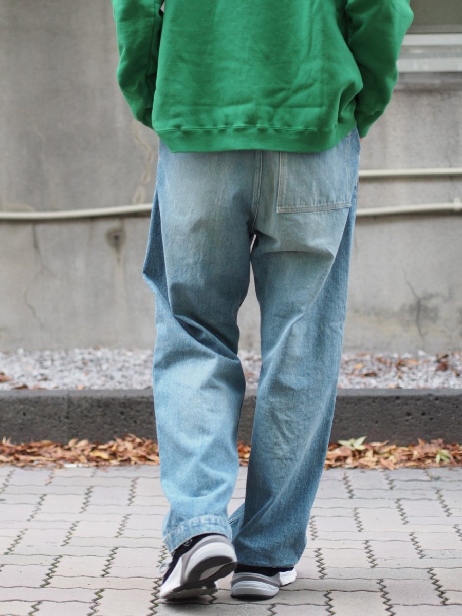 画像6:  YOKO SAKAMOTO  / BELTED TROUSERS / RAW DENIM (6)