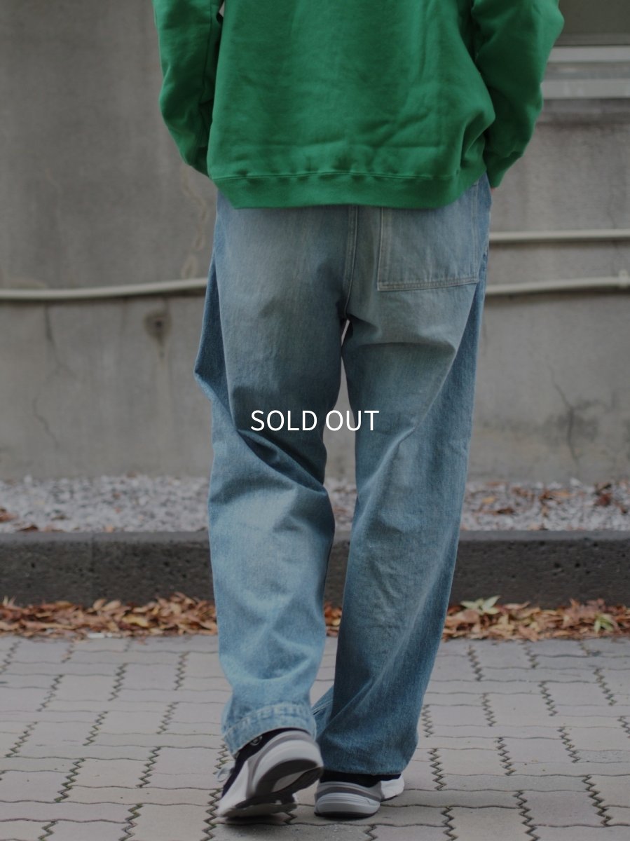 画像6:  YOKO SAKAMOTO  / BELTED TROUSERS / RAW DENIM (6)