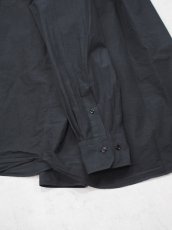 画像6:  YOKO SAKAMOTO  / BAND COLLAR SHIRT / GARMENT DYE / MAX HIGH COUNT TYPEWRITER (6)