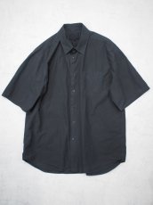 画像1: YOKO SAKAMOTO  /  REGULAR COLLAR S/S SHIRT / GARMENT DYE / MAX HIGH COUNT TYPEWRITER (1)