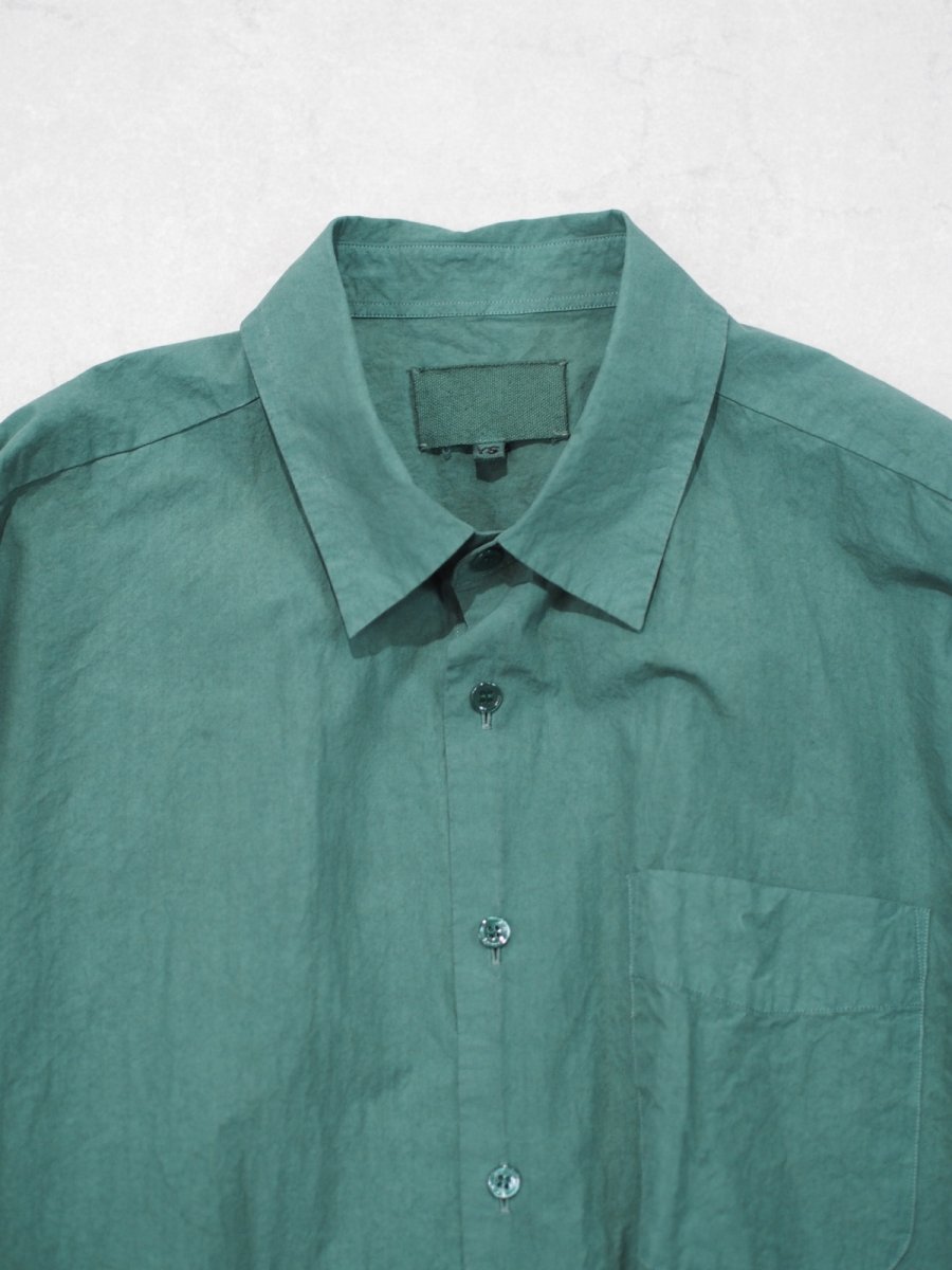 画像5: YOKO SAKAMOTO  / REGULAR COLLAR SHIRT / GARMENT DYE / MAX HIGH COUNT TYPEWRITER (5)
