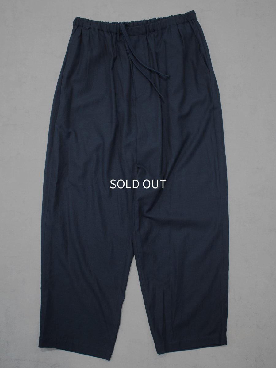 画像2: YOKO SAKAMOTO  /  RELAX EASY PANTS / RAYON × COTTON VIYELLA (2)