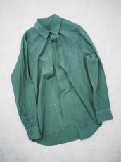 画像8: YOKO SAKAMOTO  / REGULAR COLLAR SHIRT / GARMENT DYE / MAX HIGH COUNT TYPEWRITER (8)