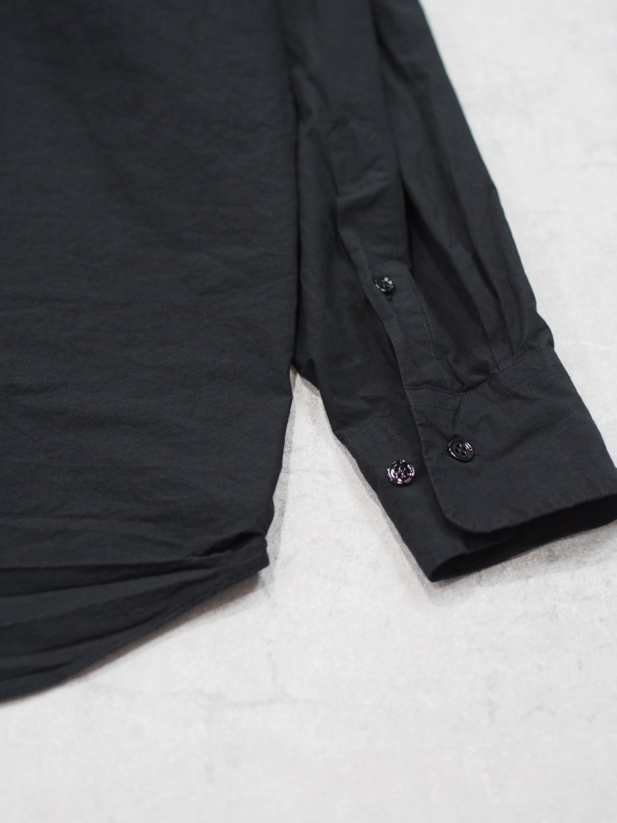 画像6: YOKO SAKAMOTO  / REGULAR COLLAR SHIRT / GARMENT DYE / MAX HIGH COUNT TYPEWRITER (6)