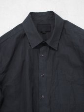 画像8: YOKO SAKAMOTO  / REGULAR COLLAR SHIRT / GARMENT DYE / MAX HIGH COUNT TYPEWRITER (8)