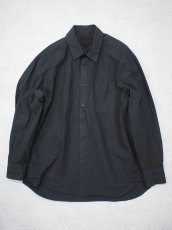 画像2: YOKO SAKAMOTO  / REGULAR COLLAR SHIRT / GARMENT DYE / MAX HIGH COUNT TYPEWRITER (2)