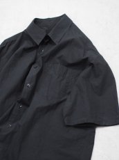 画像5: YOKO SAKAMOTO  /  REGULAR COLLAR S/S SHIRT / GARMENT DYE / MAX HIGH COUNT TYPEWRITER (5)