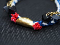 画像2: MIKO ブレスレット　ネイビー (2)