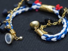 画像4: MIKO ブレスレット　ネイビー (4)