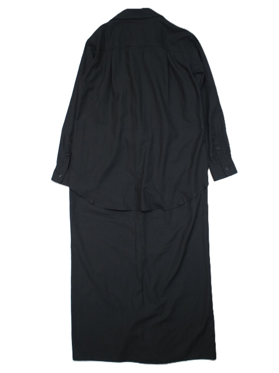 画像5:  YOKO SAKAMOTO  / TWO PIECE SHIRT DRESS /  RAYON × COTTON VIYELLA (5)