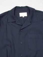 画像3:  YOKO SAKAMOTO / OPEN COLLAR S/S SHIRT / RAYON × COTTON VIYELLA (3)