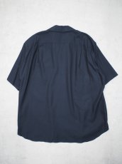 画像8:  YOKO SAKAMOTO / OPEN COLLAR S/S SHIRT / RAYON × COTTON VIYELLA (8)