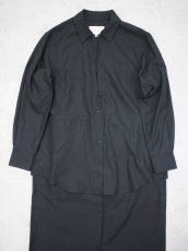 画像2:  YOKO SAKAMOTO  / TWO PIECE SHIRT DRESS /  RAYON × COTTON VIYELLA (2)