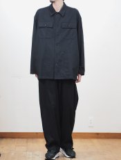 画像3: YOKO SAKAMOTO  / UTILITY SHIRT / COTTON PANAMA (3)