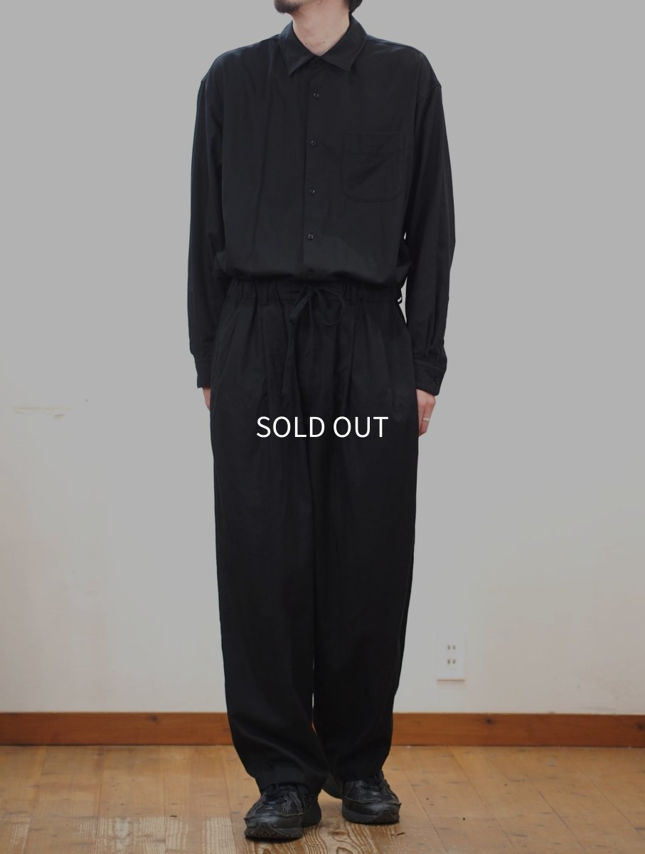 画像2: YOKO SAKAMOTO  / JUMP SUIT / RAYON × COTTON VIYELLA (2)