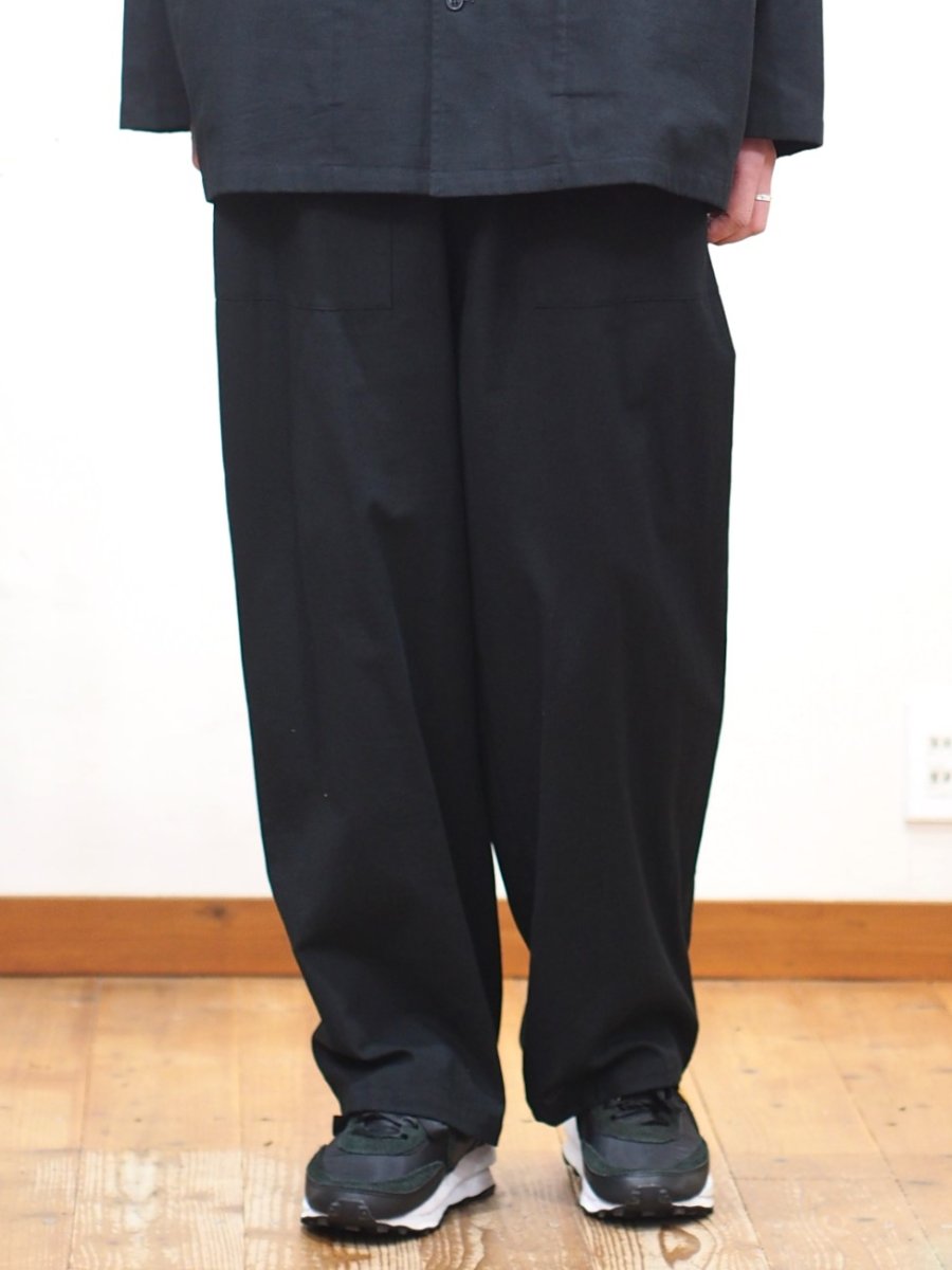 画像2: YOKO SAKAMOTO  /  UTILITY EASY PANTS / COTTON PANAMA (2)