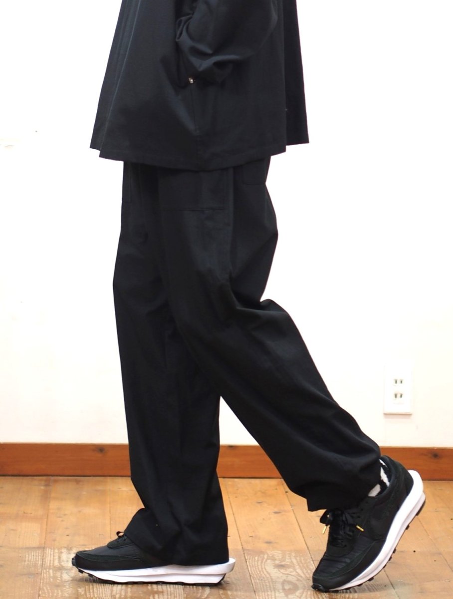 画像6: YOKO SAKAMOTO  /  UTILITY EASY PANTS / COTTON PANAMA (6)