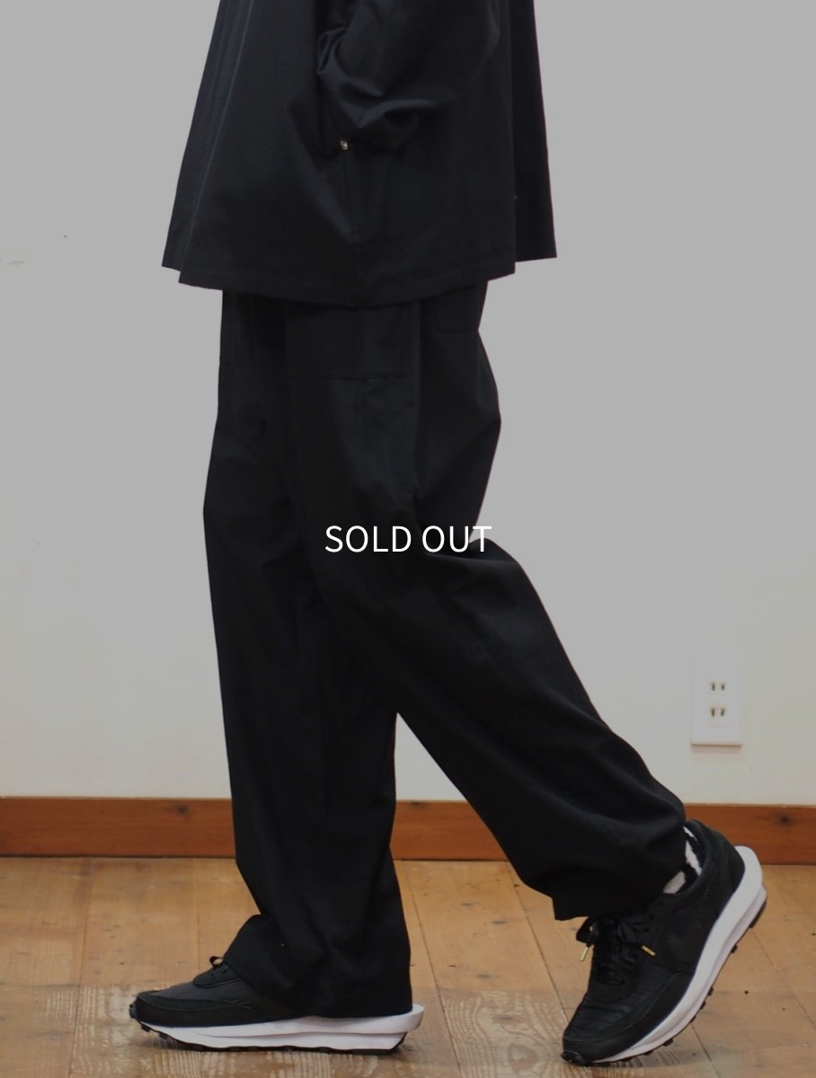 画像6: YOKO SAKAMOTO  /  UTILITY EASY PANTS / COTTON PANAMA (6)