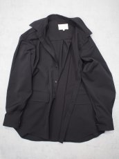画像5: YOKO SAKAMOTO  / SUIT SHIRT / SUSTAINABLE & RECYCLE ・POLYESTER GABARDINE (5)