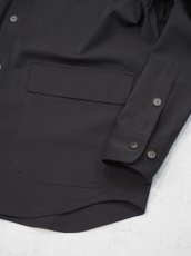 画像3: YOKO SAKAMOTO  / SUIT SHIRT / SUSTAINABLE & RECYCLE ・POLYESTER GABARDINE (3)