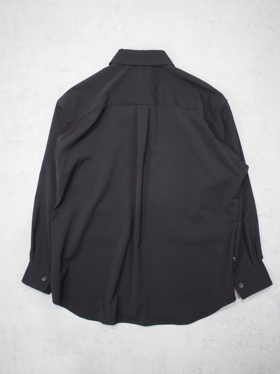 画像4: YOKO SAKAMOTO  / SUIT SHIRT / SUSTAINABLE & RECYCLE ・POLYESTER GABARDINE (4)