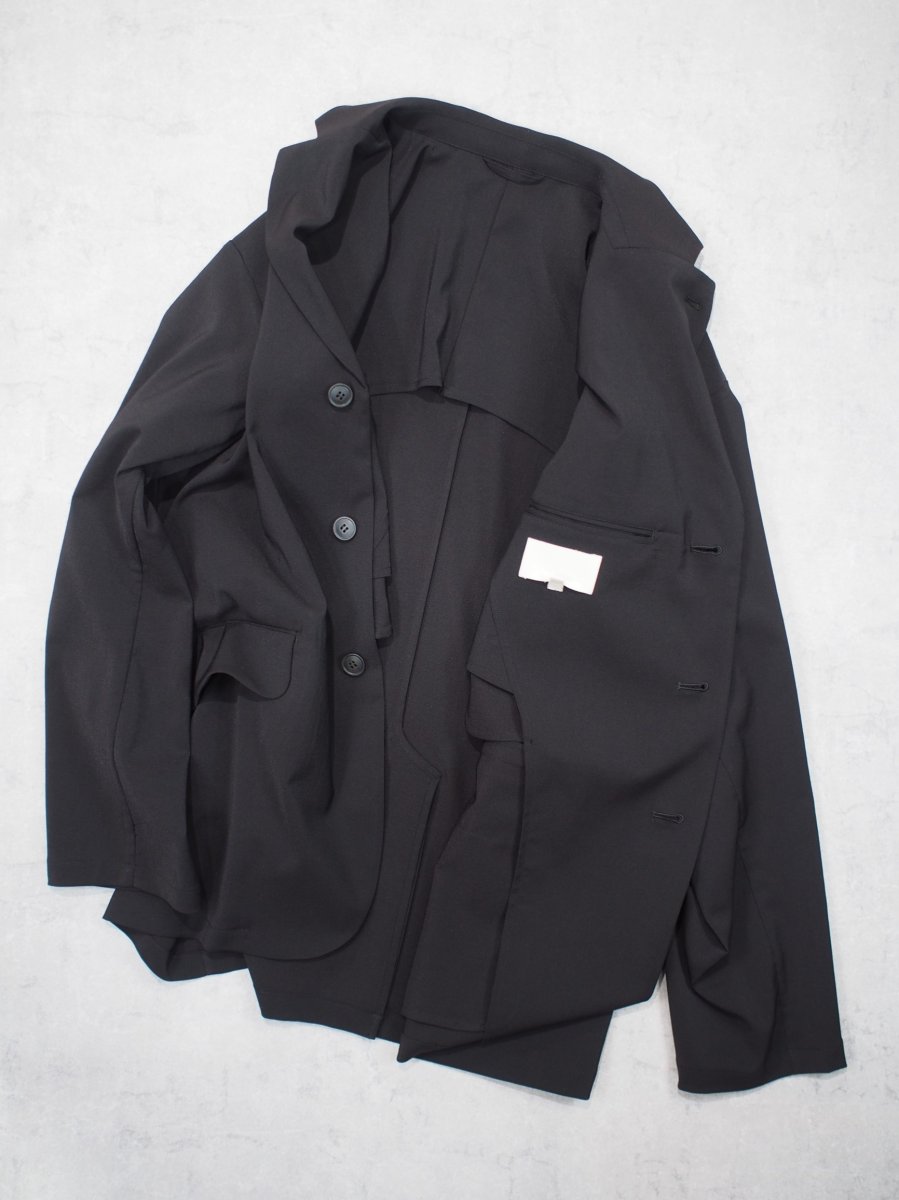 画像6: YOKO SAKAMOTO  / SUIT JACKET / SUSTAINABLE & RECYCLE ・POLYESTER GABARDINE (6)
