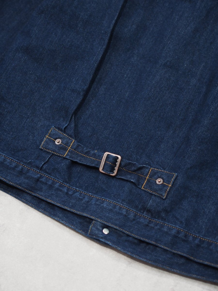 画像6: CIOTA / Single Pocket Denim Jacket (Real Indigo) (6)
