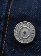 画像11: CIOTA / Single Pocket Denim Jacket (Real Indigo) (11)