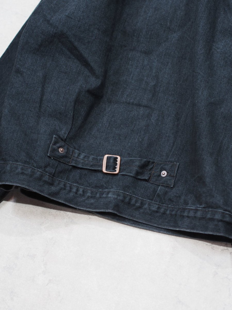 画像9: CIOTA / Single Pocket Denim Jacket ( Medium Black ) (9)