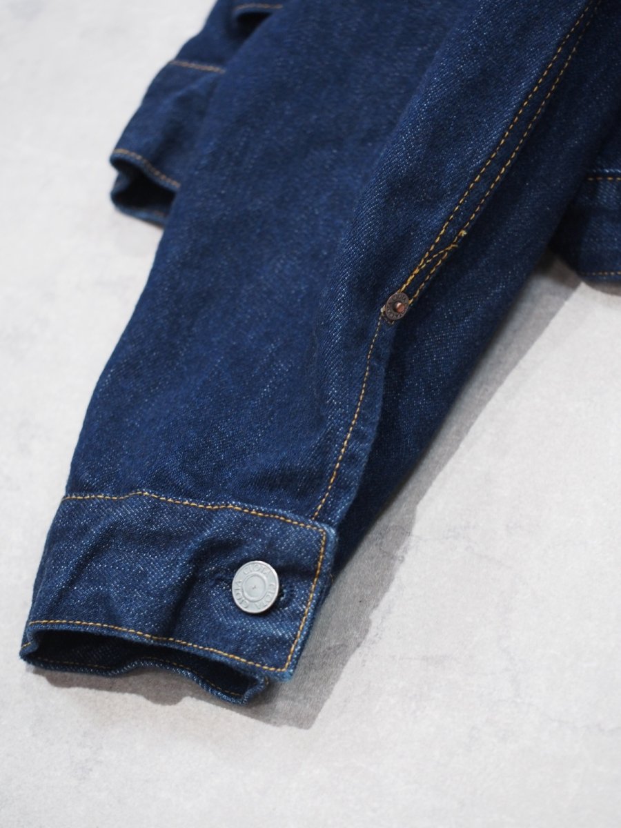 画像9: CIOTA / Single Pocket Denim Jacket (Real Indigo) (9)