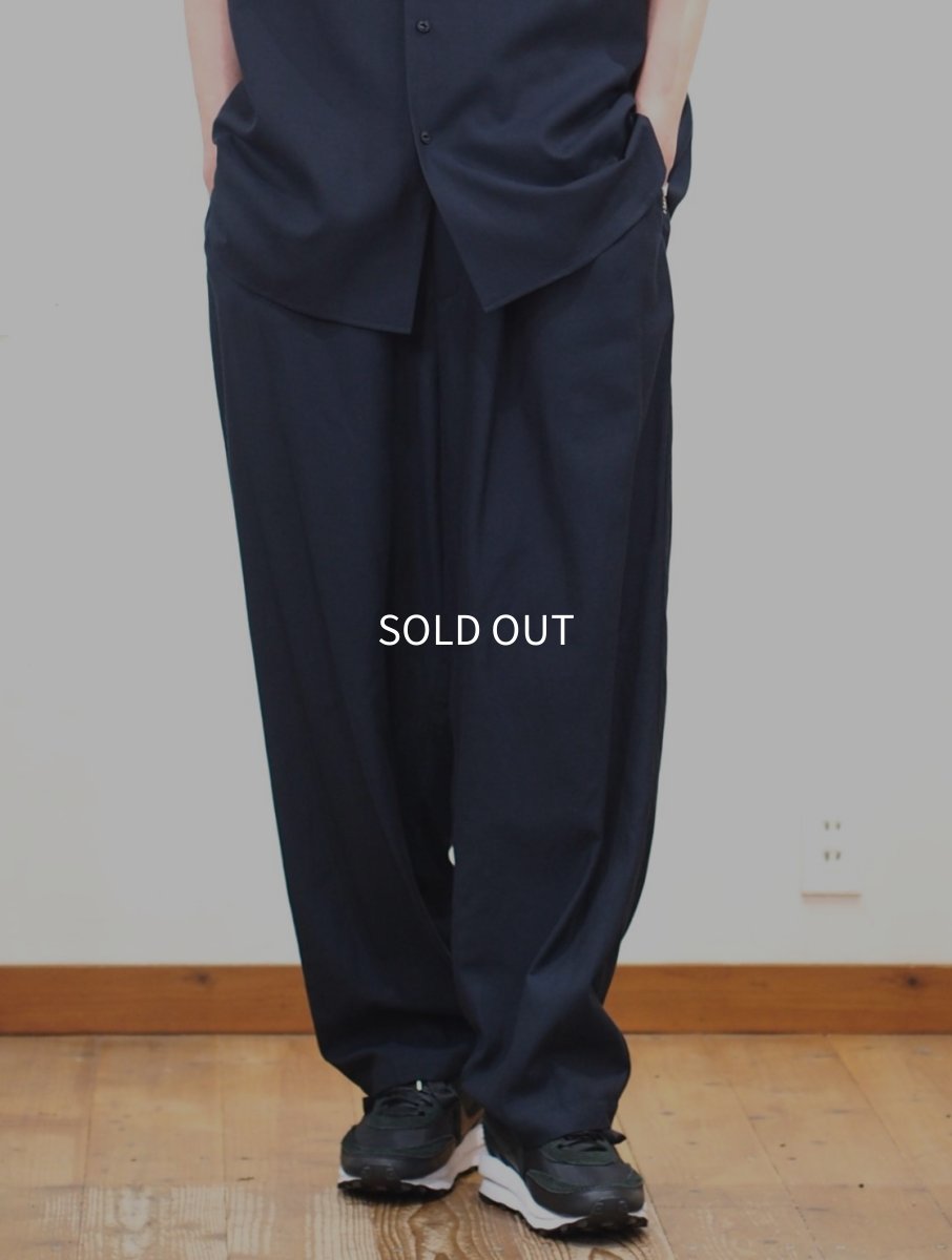 画像1: YOKO SAKAMOTO  /  RELAX EASY PANTS / RAYON × COTTON VIYELLA (1)