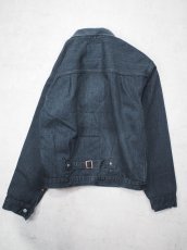 画像6: CIOTA / Single Pocket Denim Jacket ( Medium Black ) (6)