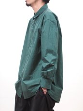 画像6: YOKO SAKAMOTO  / REGULAR COLLAR SHIRT / GARMENT DYE / MAX HIGH COUNT TYPEWRITER (6)