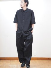 画像6: YOKO SAKAMOTO  /  REGULAR COLLAR S/S SHIRT / GARMENT DYE / MAX HIGH COUNT TYPEWRITER (6)