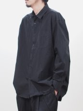 画像7: YOKO SAKAMOTO  / REGULAR COLLAR SHIRT / GARMENT DYE / MAX HIGH COUNT TYPEWRITER (7)
