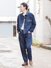 画像7: CIOTA / Single Pocket Denim Jacket (Real Indigo) (7)