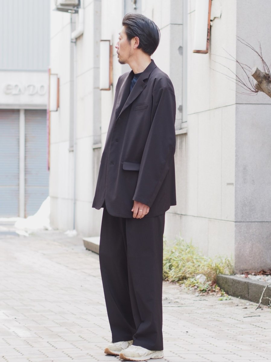 画像11: YOKO SAKAMOTO  / SUIT JACKET / SUSTAINABLE & RECYCLE ・POLYESTER GABARDINE (11)