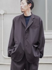 画像8: YOKO SAKAMOTO  / SUIT JACKET / SUSTAINABLE & RECYCLE ・POLYESTER GABARDINE (8)