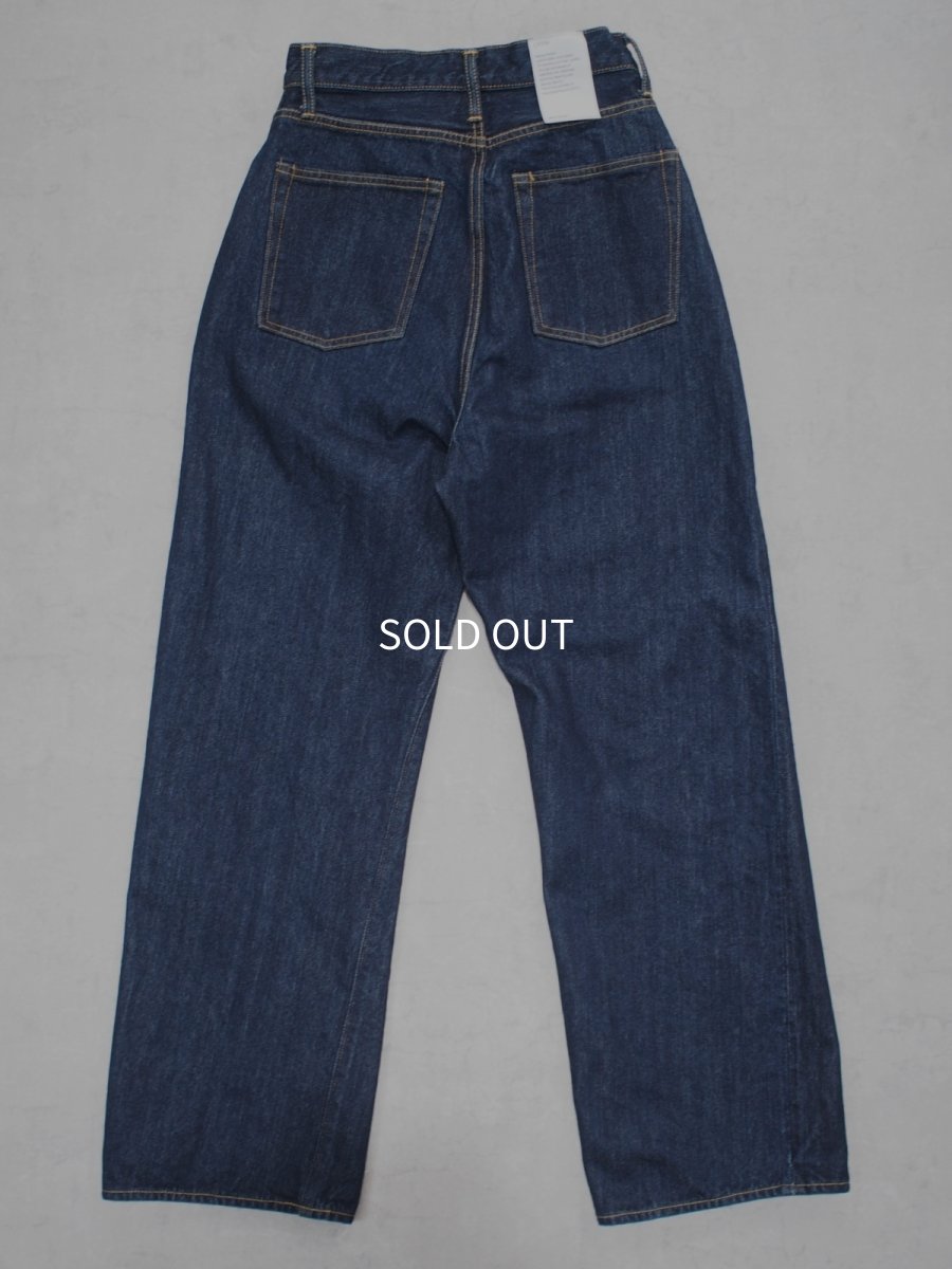 画像2: CIOTA / HIGH-RISE STRAIGHT 5 POCKET PANTS (2)