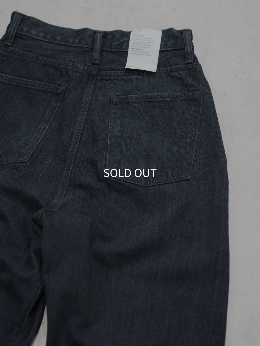 画像3: CIOTA / HIGH-RISE STRAIGHT 5 POCKET PANTS (3)