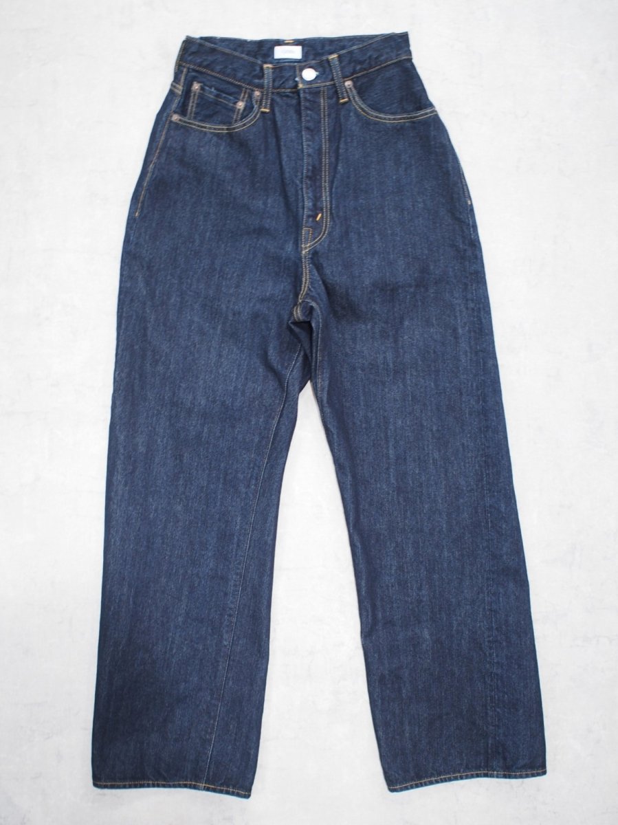 画像1: CIOTA / HIGH-RISE STRAIGHT 5 POCKET PANTS (1)