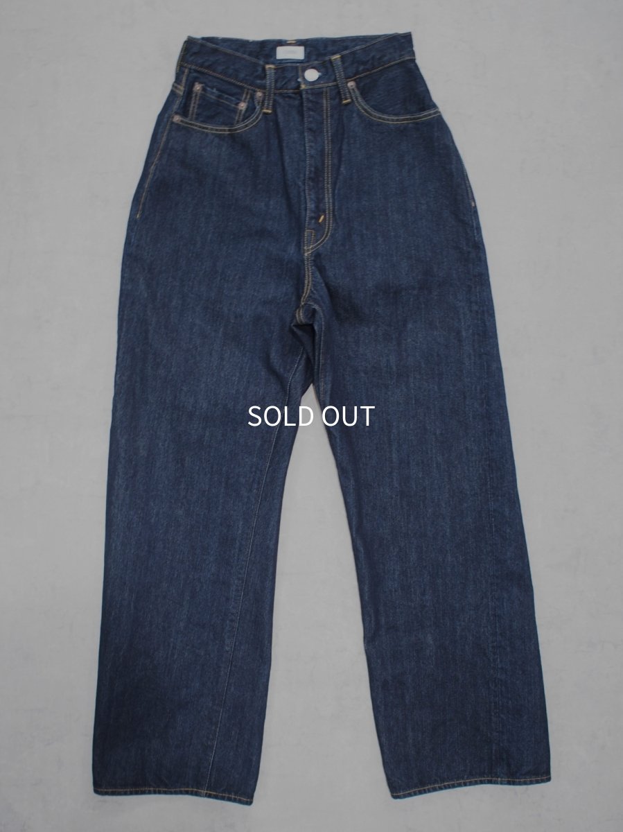 画像1: CIOTA / HIGH-RISE STRAIGHT 5 POCKET PANTS (1)