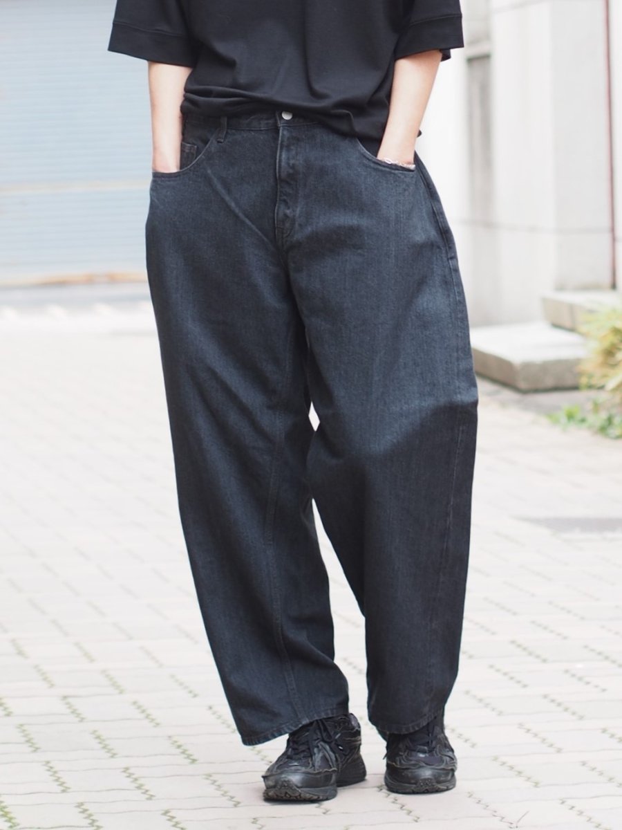 画像1: CIOTA / WIDE BAGGY 5 POCKET PANTS (1)