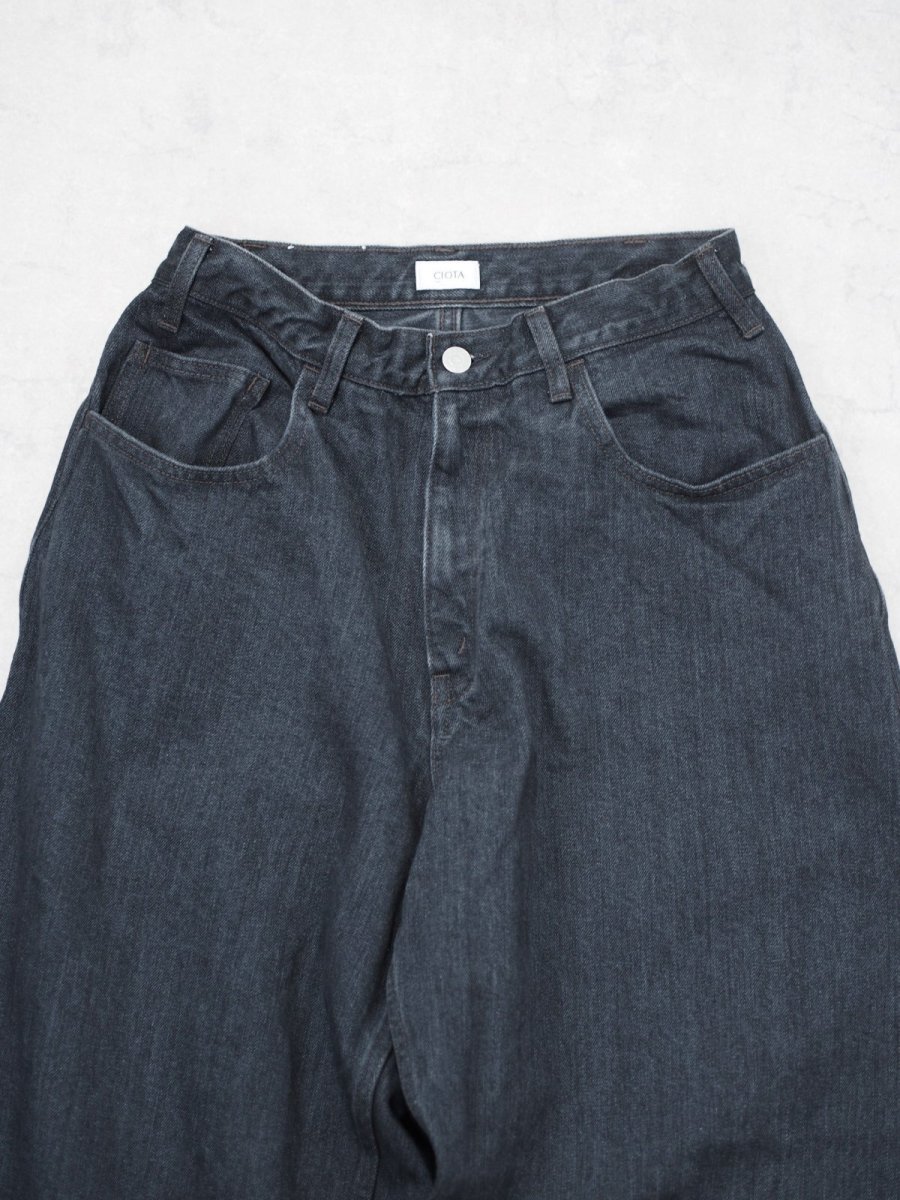 画像7: CIOTA / WIDE BAGGY 5 POCKET PANTS (7)