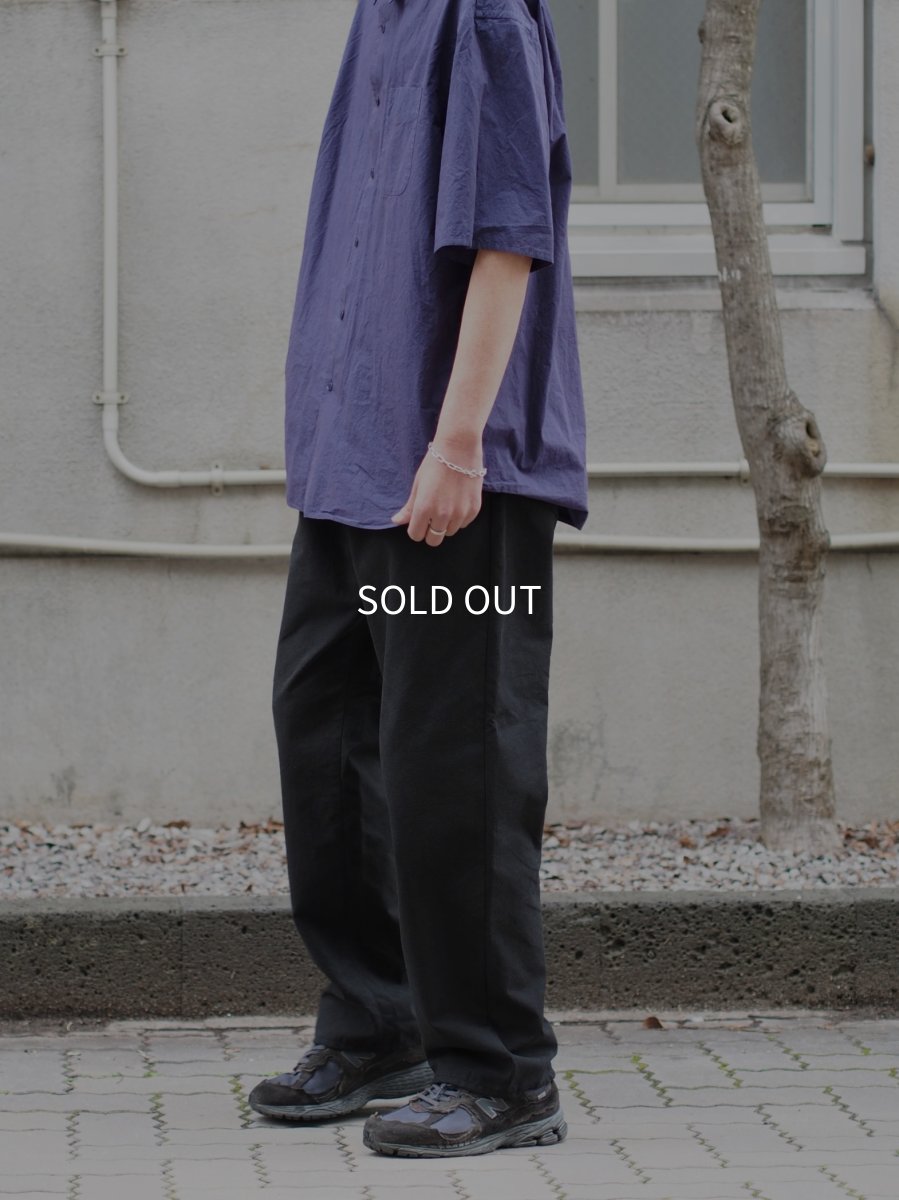 画像4: YOKO SAKAMOTO / 5 POCKET EASY PANTS / SILK NEP SERGE (4)