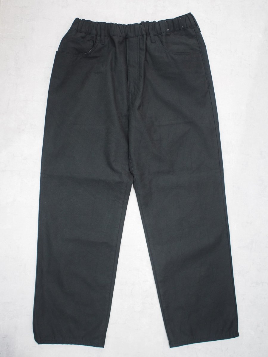 画像1: YOKO SAKAMOTO / 5 POCKET EASY PANTS / SILK NEP SERGE (1)