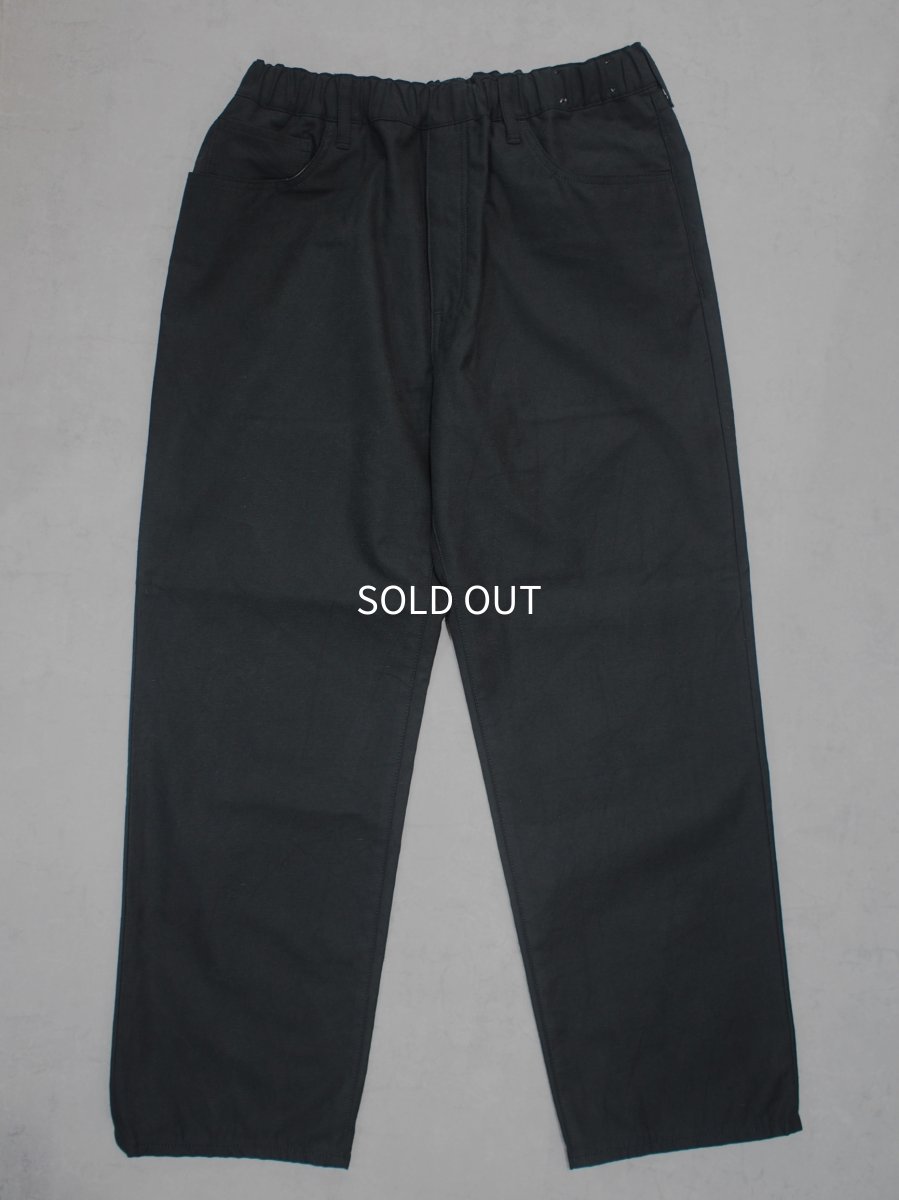 画像1: YOKO SAKAMOTO / 5 POCKET EASY PANTS / SILK NEP SERGE (1)