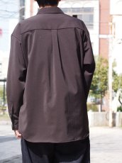 画像7: YOKO SAKAMOTO  / SUIT SHIRT / SUSTAINABLE & RECYCLE ・POLYESTER GABARDINE (7)